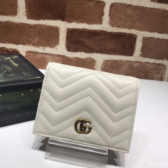 Hyper Peter GUCCI Marmont card case GG wallet 0810